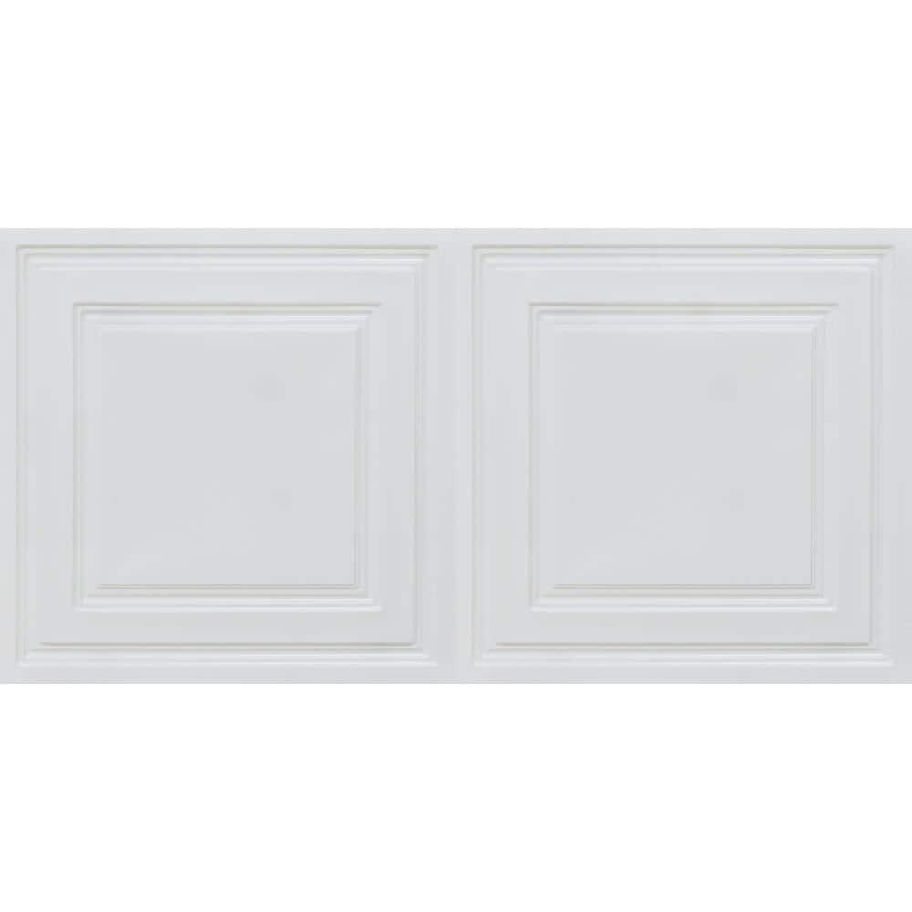 FromPlainToBeautifulInHours Economy Drop-In PVC Ceiling Tile (Set of 50)