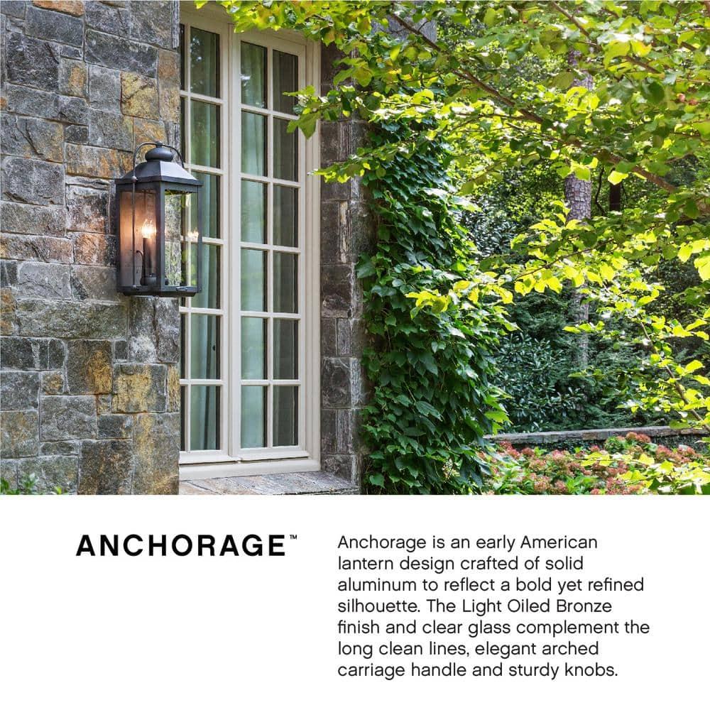 Hinkley Lighting - Three Light Outdoor Lantern - Outdoor - Anchorage - 3 Light
