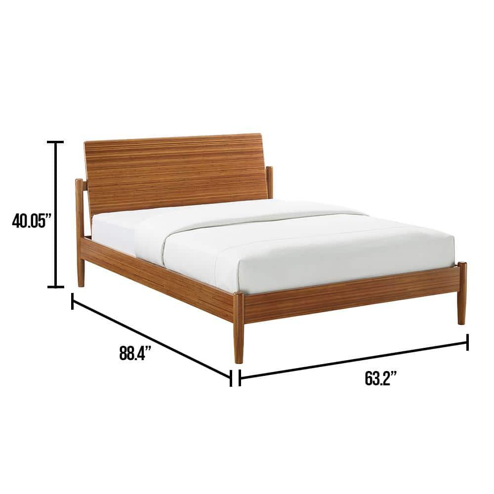 Greenington Monterey Queen Platform Bed, Amber