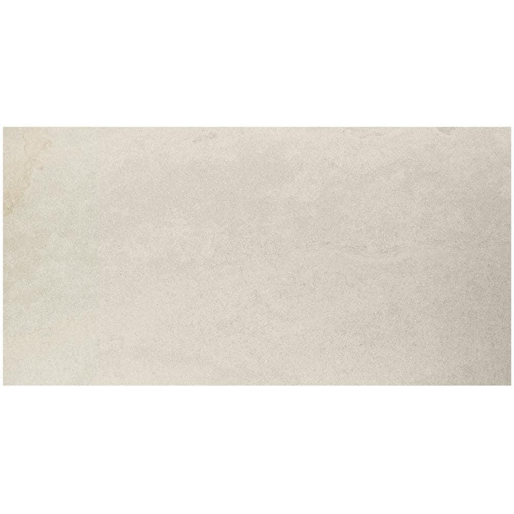 23.62in. x 47.24in. Matte Limestone Look Porcelain Floor and Wall Tile (15.49 Sq. Ft./Case)