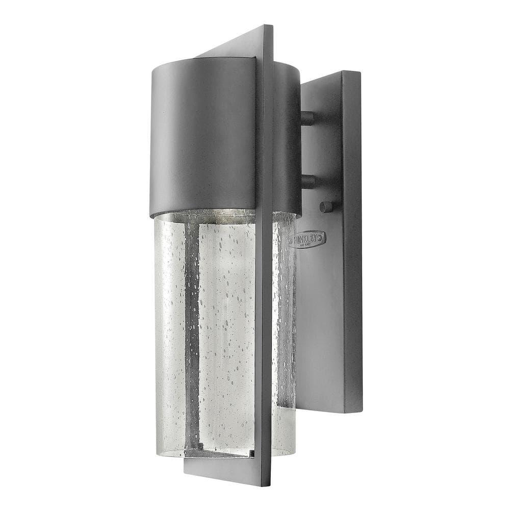 Hinkley Lighting Shelter 1 - Light Wall Light in  Hematite