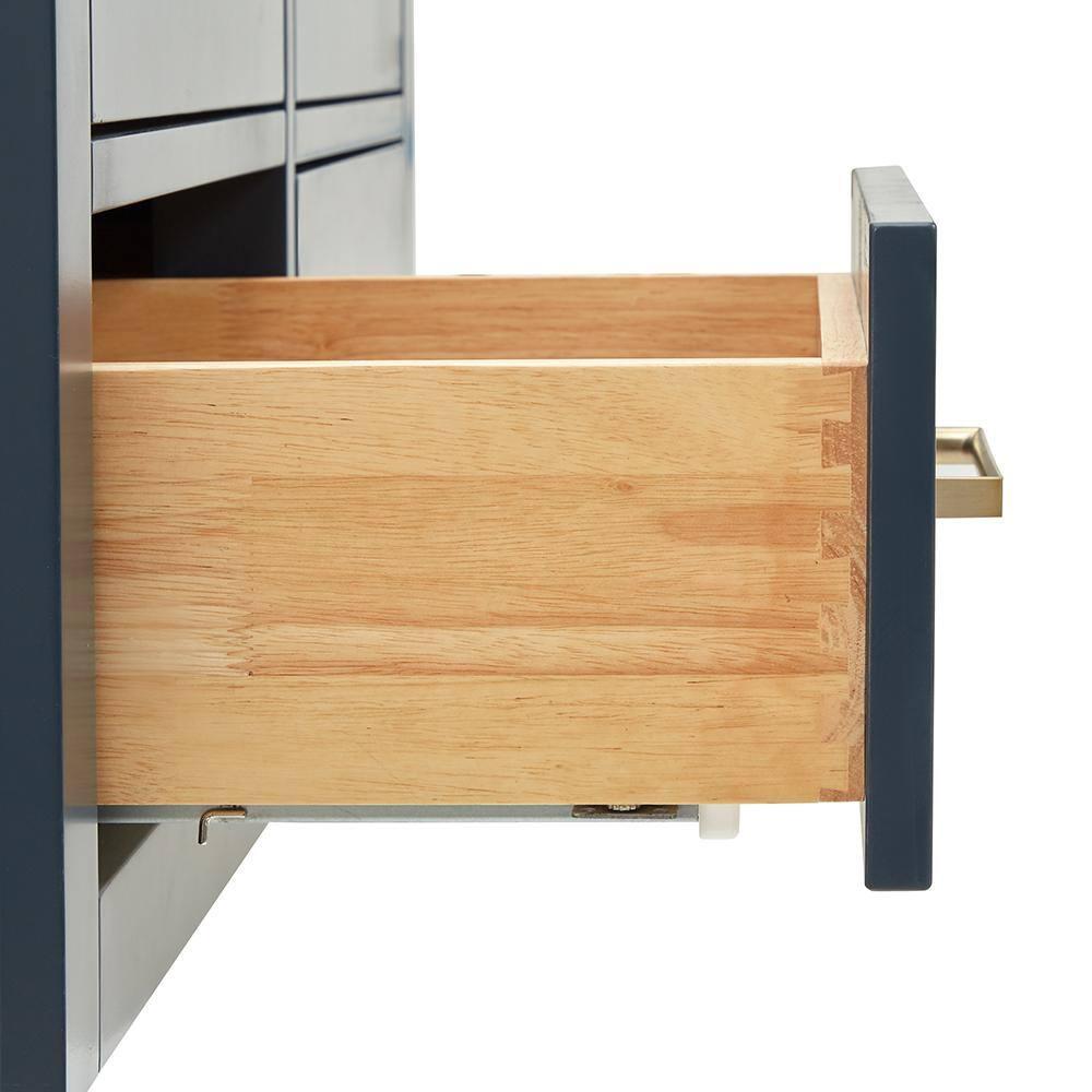Ariel W042s-Bc Hutton 42" Single Wall Mounted Vanity Cabinet Only - Blue