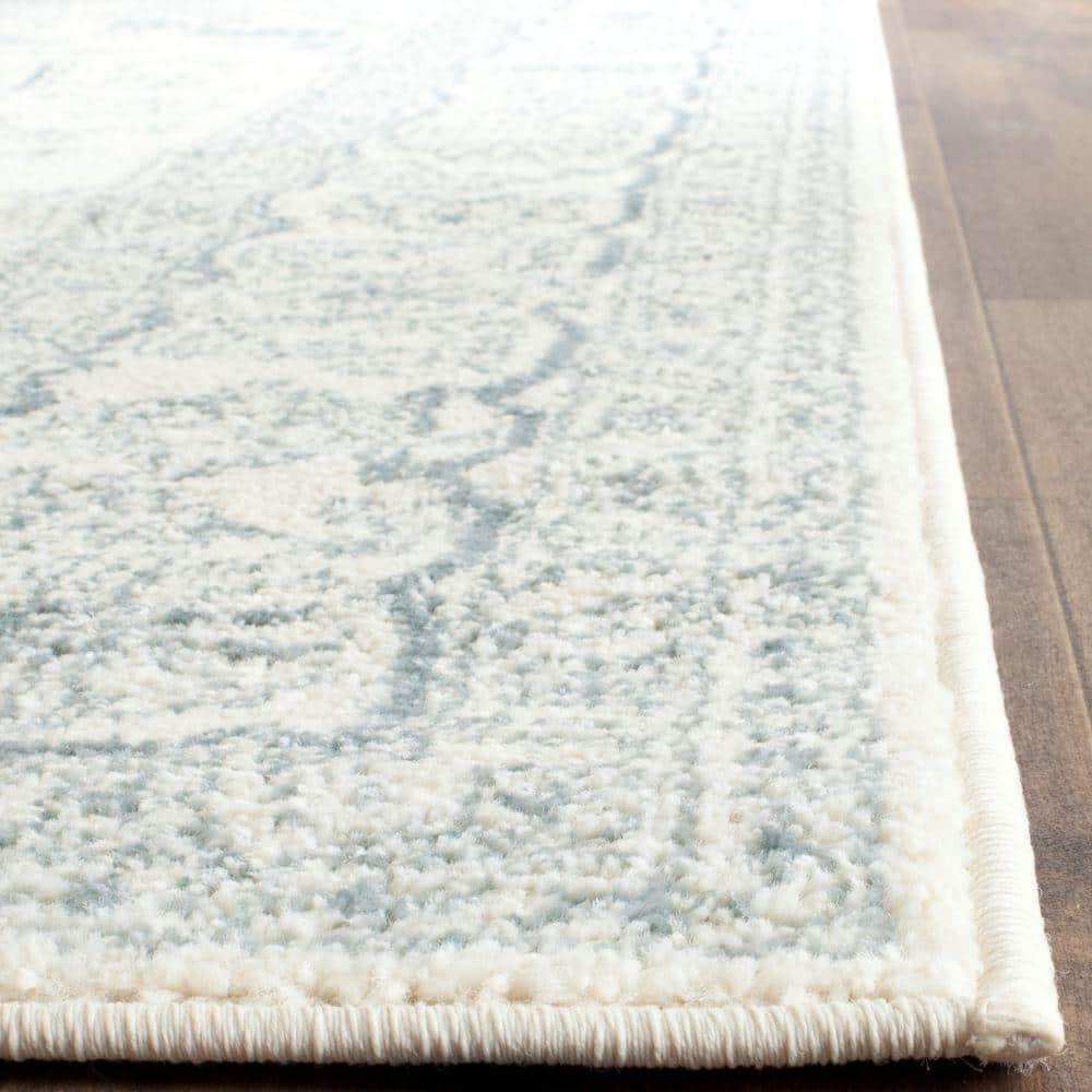 SAFAVIEH Adirondack Xavier Oriental Area Rug, Ivory/Slate, 9' x 12'
