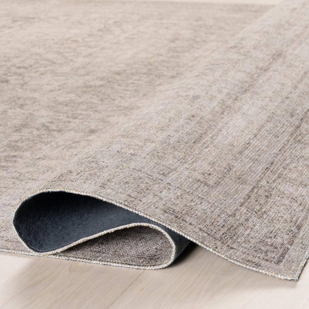 Nuloom Hillstone Collection Giorgina Traditional Vintage Medallion Area Rug, 6' 7" x 9', Ivory