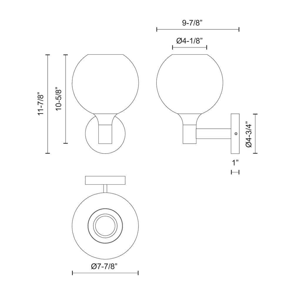 Alora Mood Castilla Bath Sconce