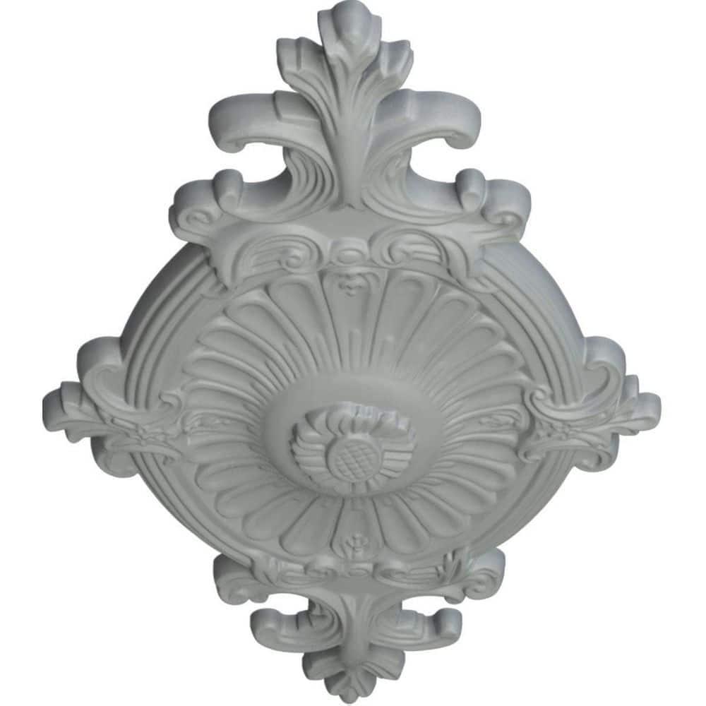 Rose and Ribbon Ceiling Medallion