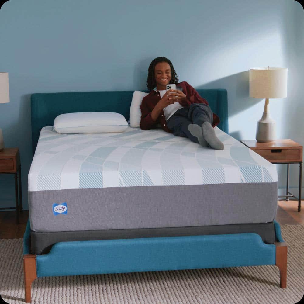 Sealy Sealy Dreamlife 14” Plush Hybrid Mattress-in-a-Box