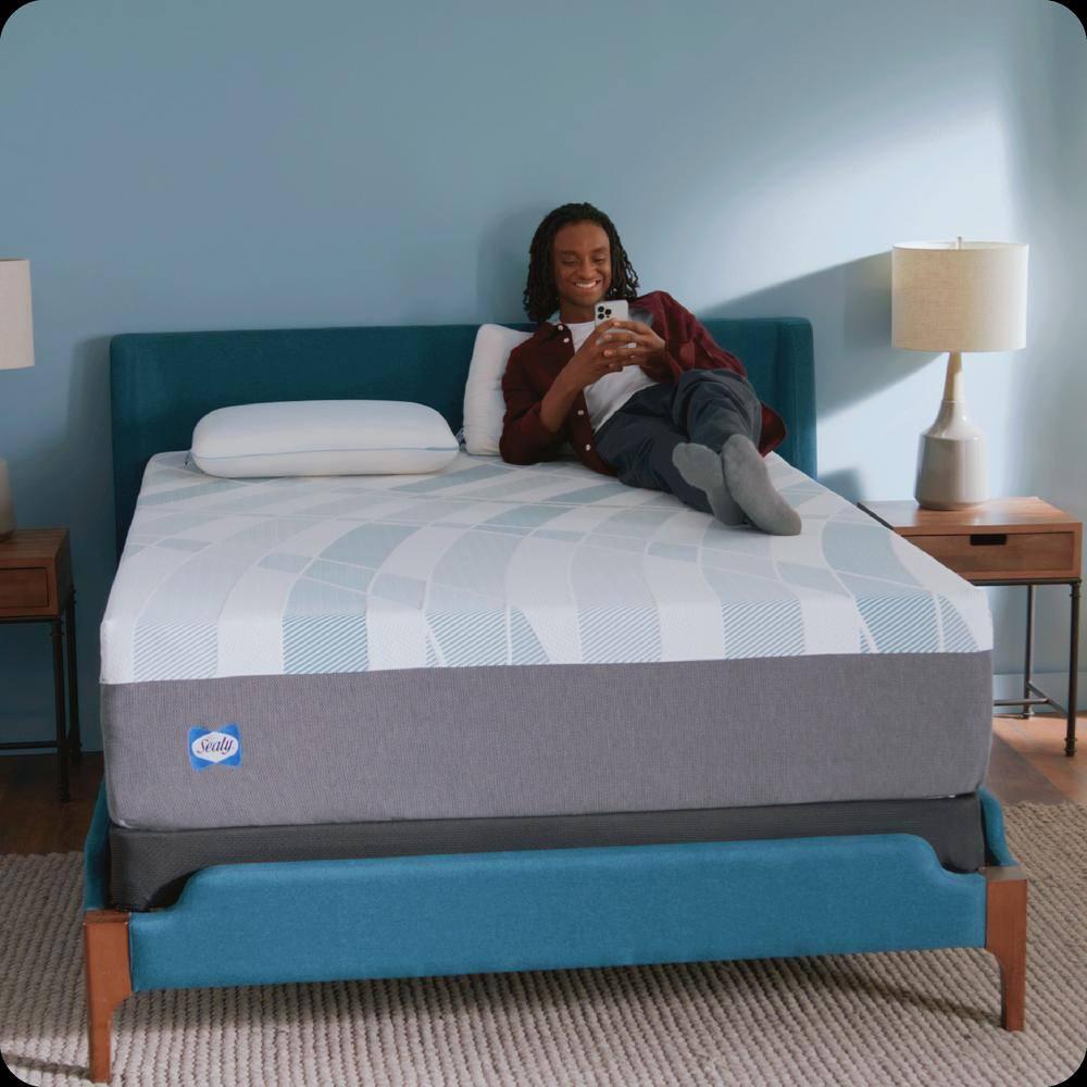 Sealy Sealy Dreamlife 14” Plush Hybrid Mattress-in-a-Box