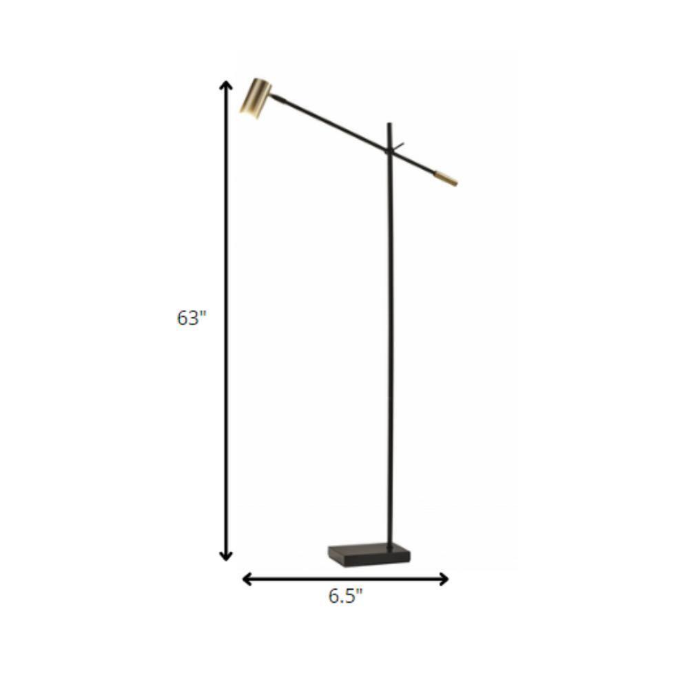 Ridge LED Task Floor Lamp (63")