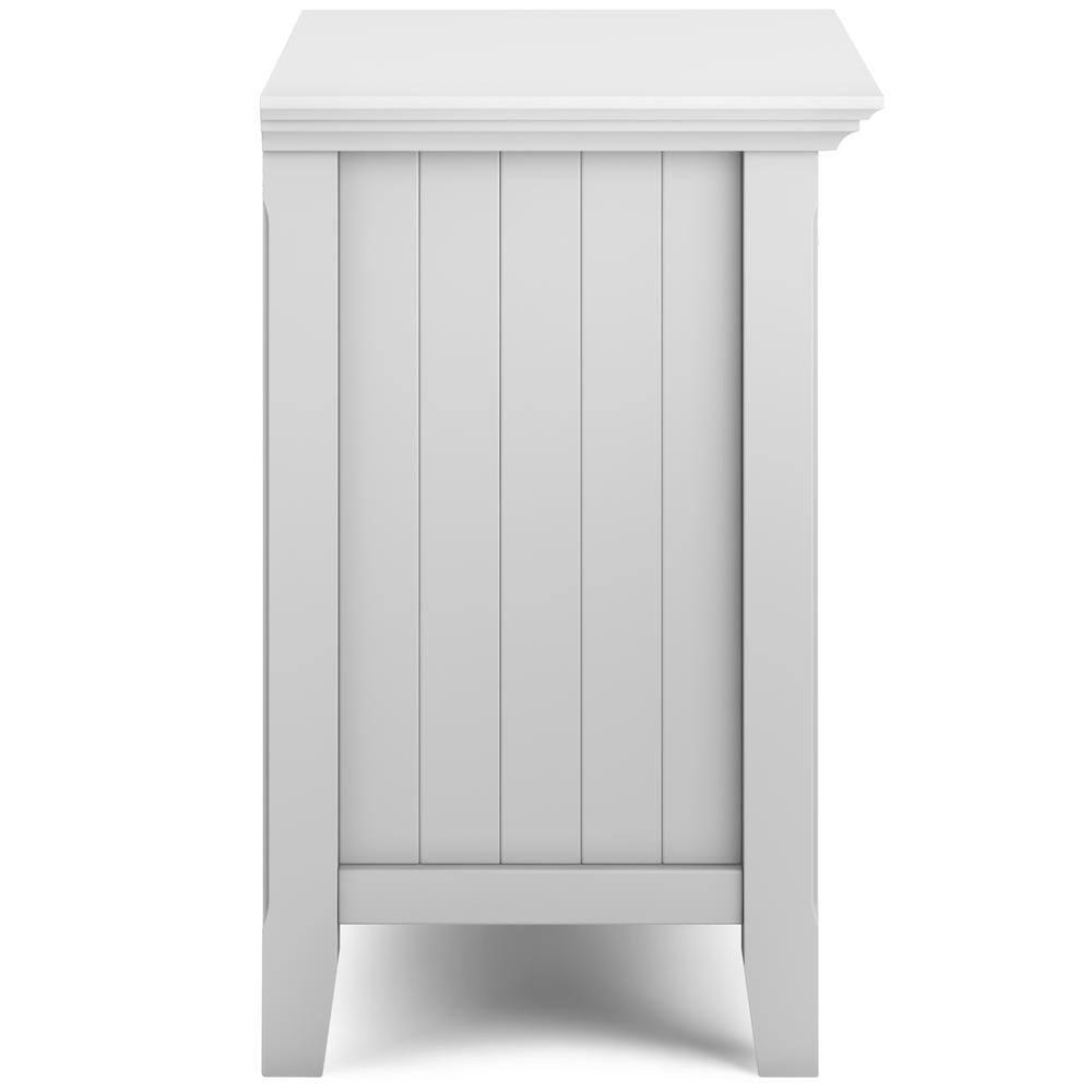 Simpli Home Acadian 24"W 1-Drawer Solid Wood Nightstand with Open Bottom Storage & Reviews | Wayfair