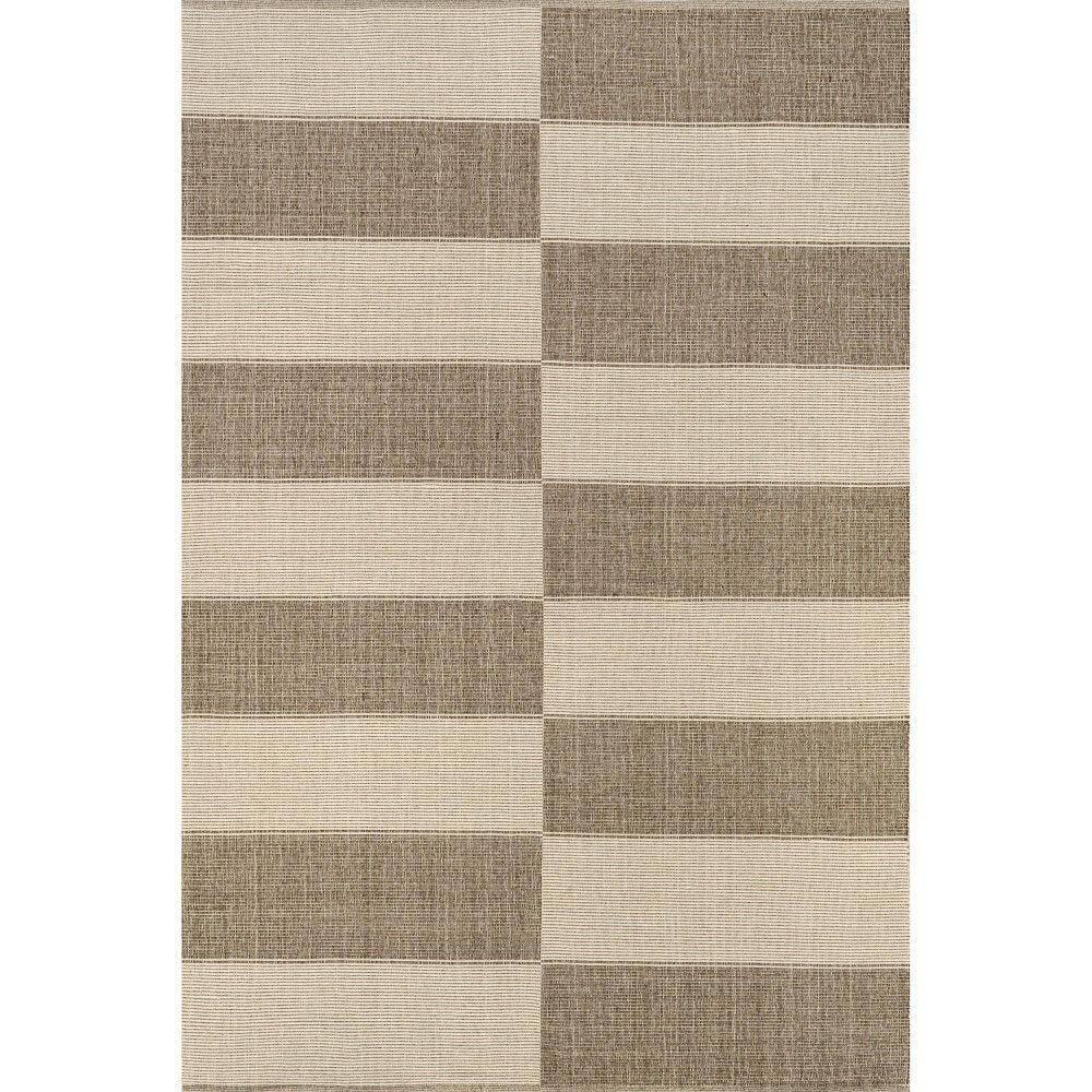 Ebern Designs Hertford Checked Cotton Area Rug