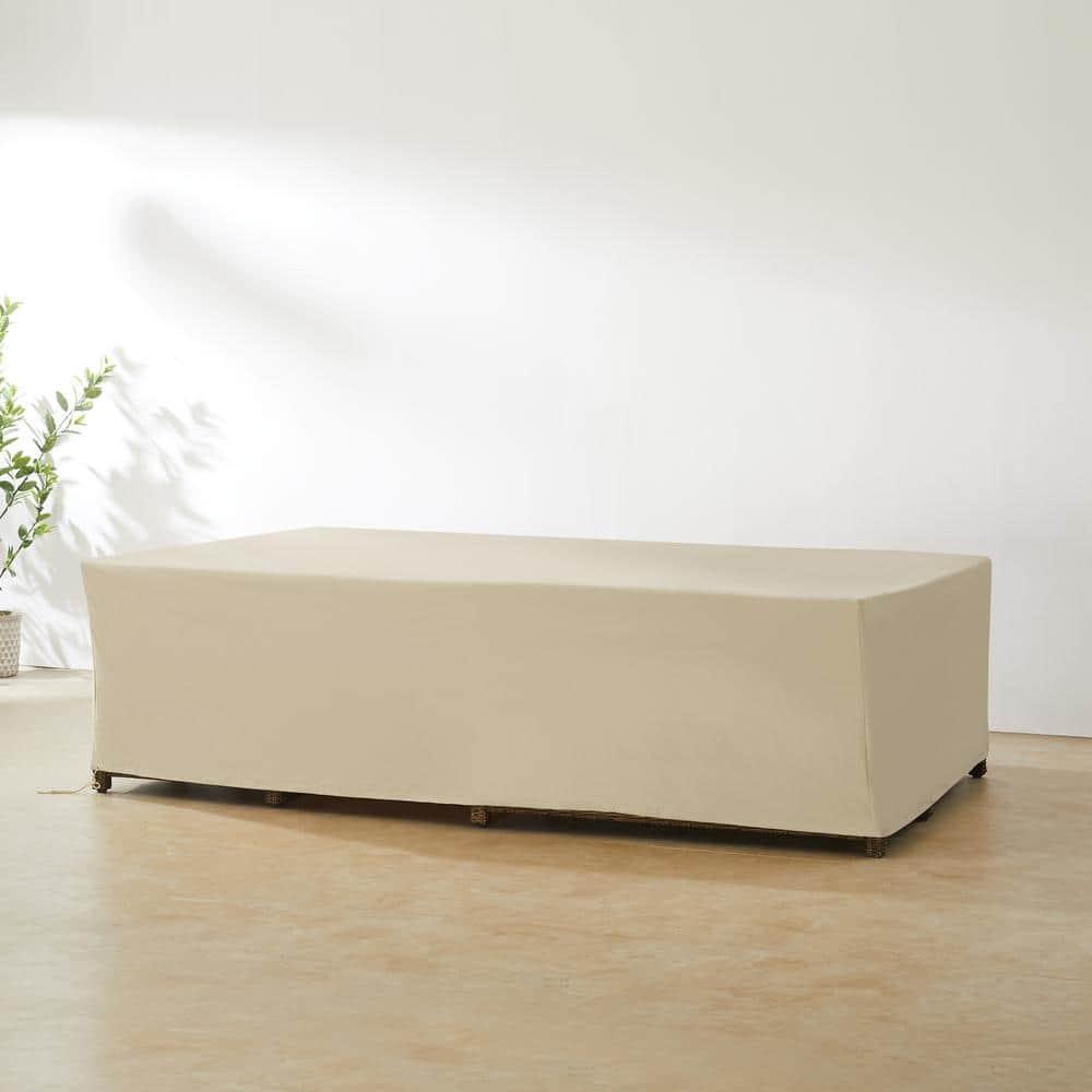 Crosley Furniture Outdoor Furniture Cover For Patio Set in Tan