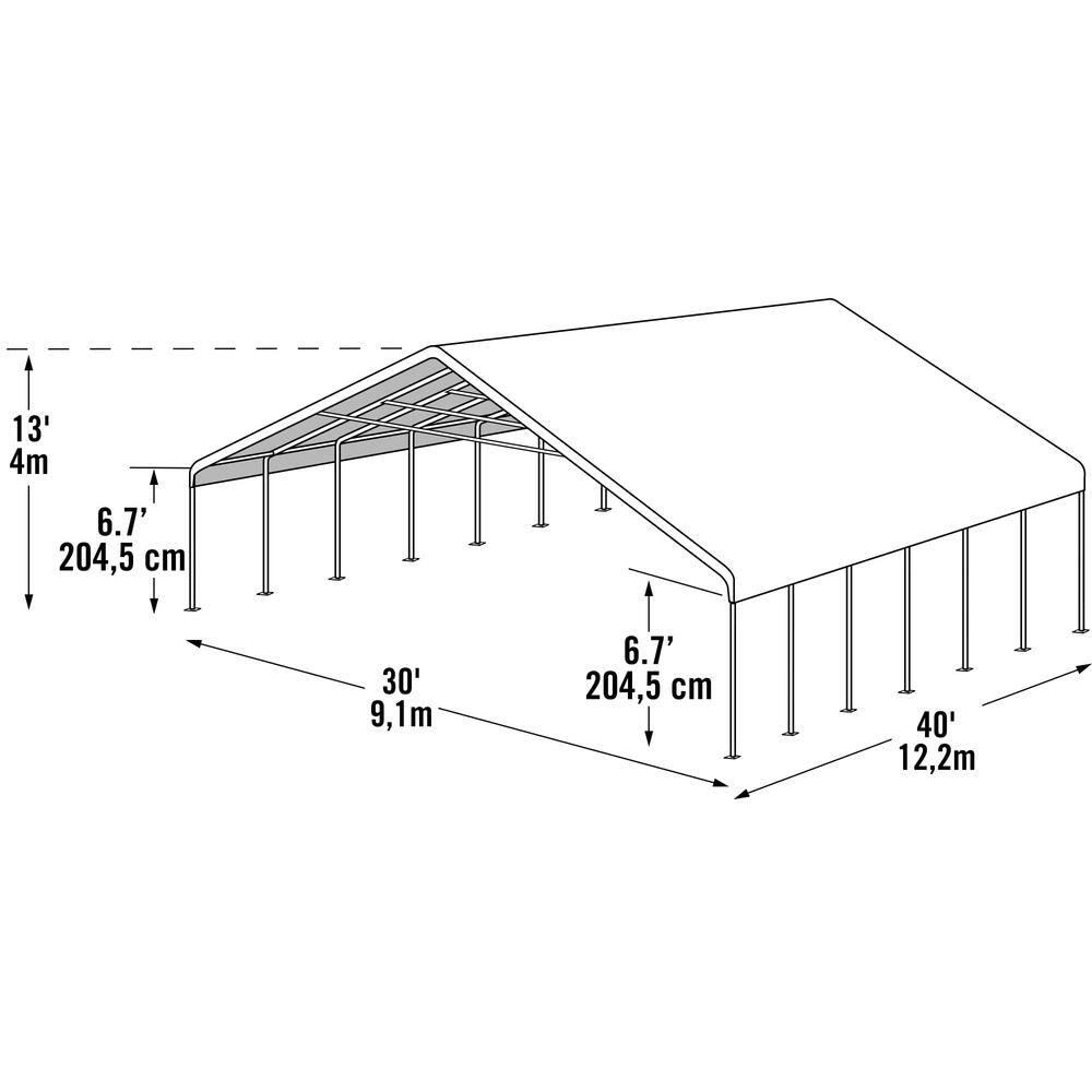 ShelterLogic Ultra Max 30 Ft. x 40 Ft. Canopy