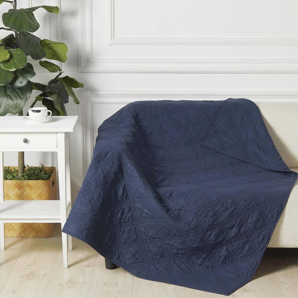 Levtex home Washed Linen Quilted Throw