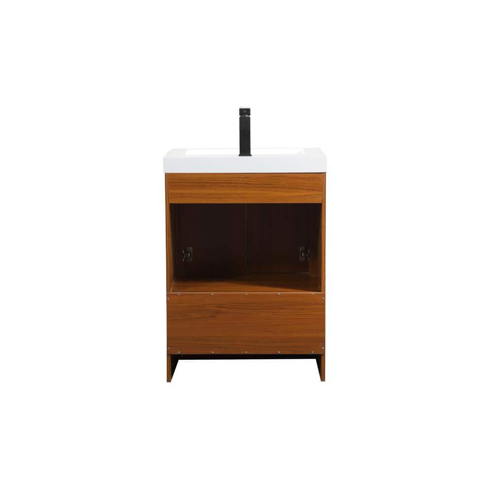 Elegant Kitchen and Bath Elegant Kitchen and Bath 24 Inch Single Bathroom Vanity