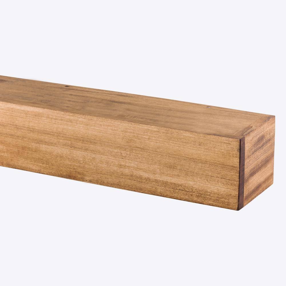 Dogberry Collections Modern Farmhouse Fireplace Shelf Mantel