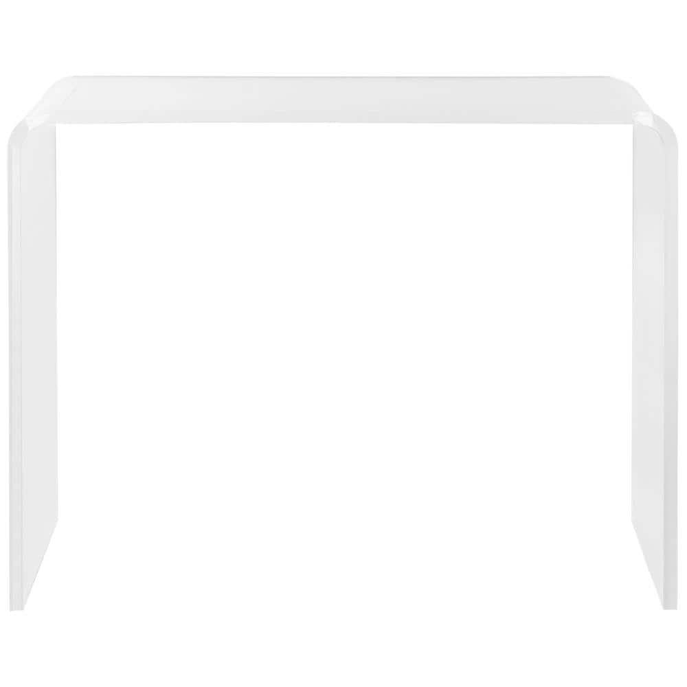 Atka Acrylic Console Table - FOX6016A - Clear - Safavieh Couture