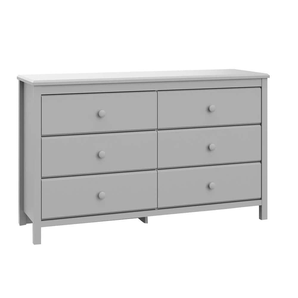 Alpine 6 Drawer Double Dresser
