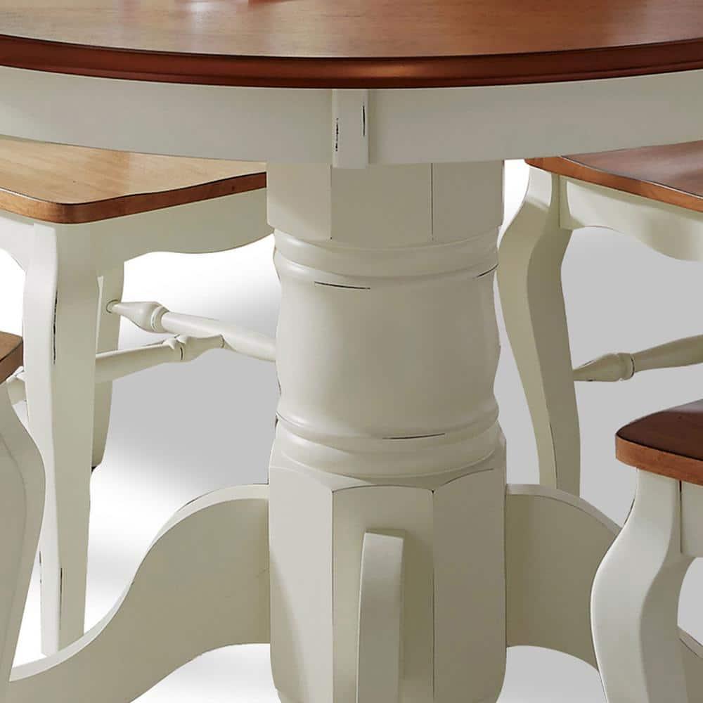 5pc French Countryside Dining Set Off White - Homestyles
