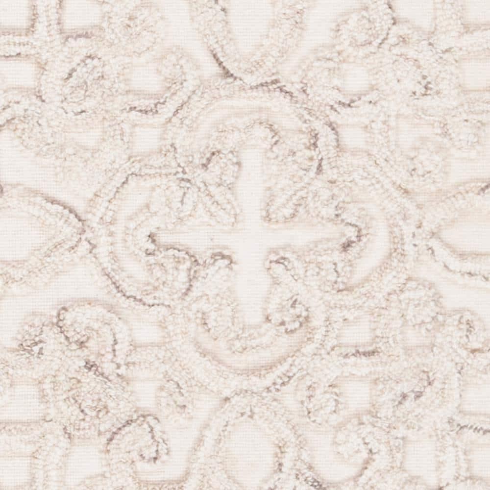 Trace TRC103 Hand Tufted Runner Rug - Camel/Ivory - 2'3"x8' - Safavieh.
