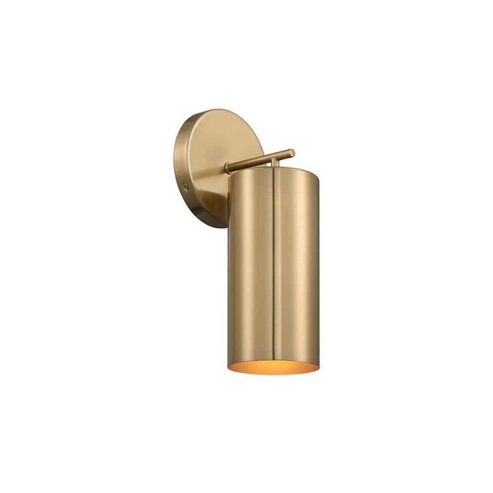 Lio 1-Light Wall Sconce in Noble Brass by Breegan Jane