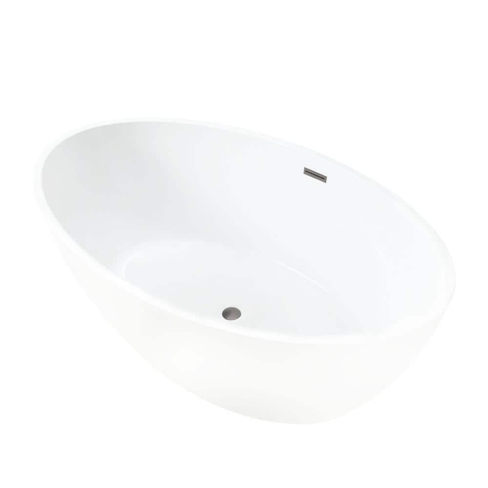 Freestanding Soaking Acrylic Bathtub