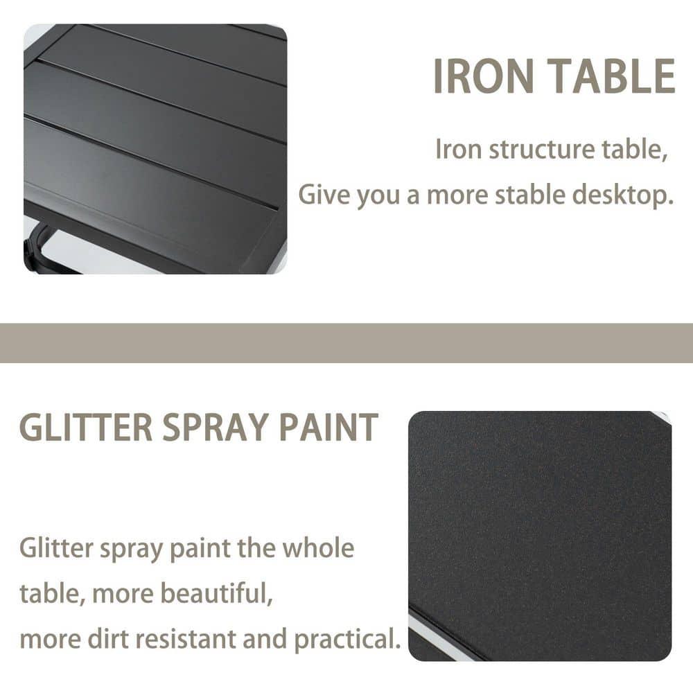 Mercury Row® Preciado 3 Piece Outdoor Patio Set With Cushions-Rocking Chair for Balcony, Lawn and Porch