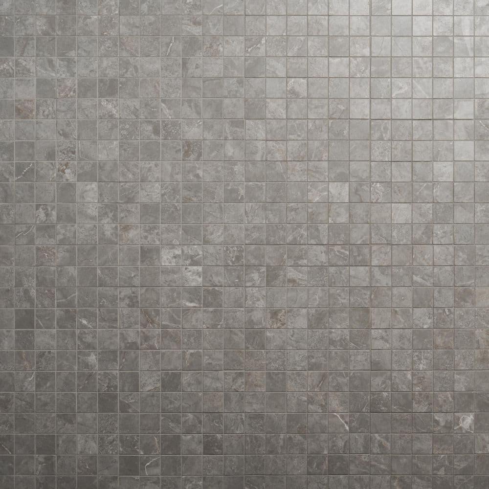Nova 11.81 In. X 11.81 In. Matte Porcelain Mosaic Floor And Wall Tile (0.96 Sq. Ft. / Each)