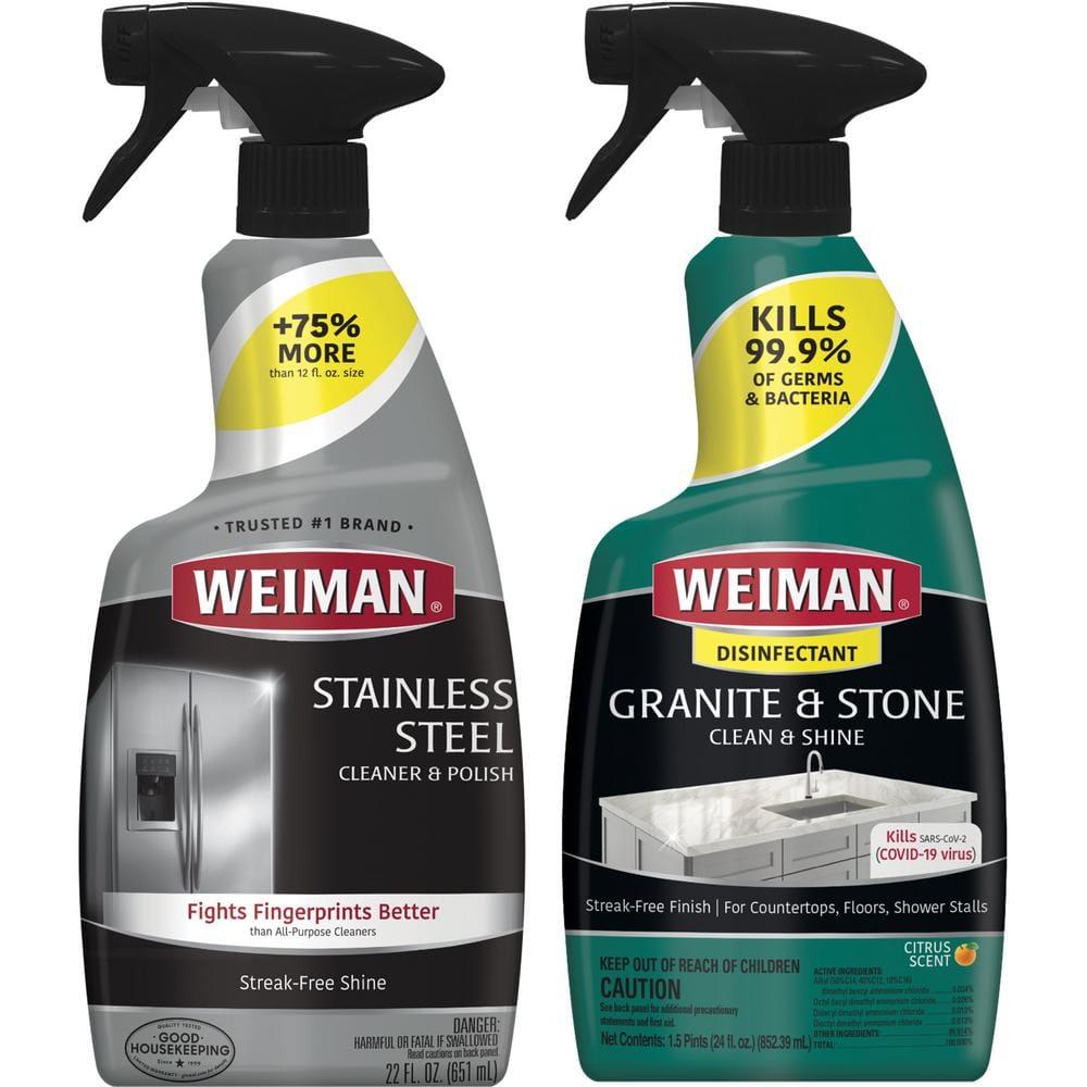 Weiman Granite & Stone Daily Clean & Shine with Disinfectant - 24oz