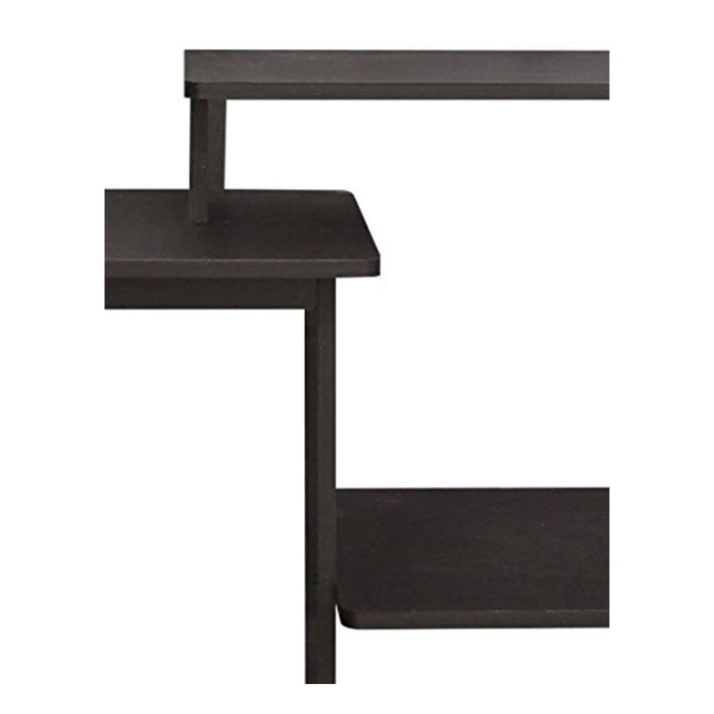 Furinno Efficient Wood Home Laptop Notebook Computer Desk in Espresso/Black