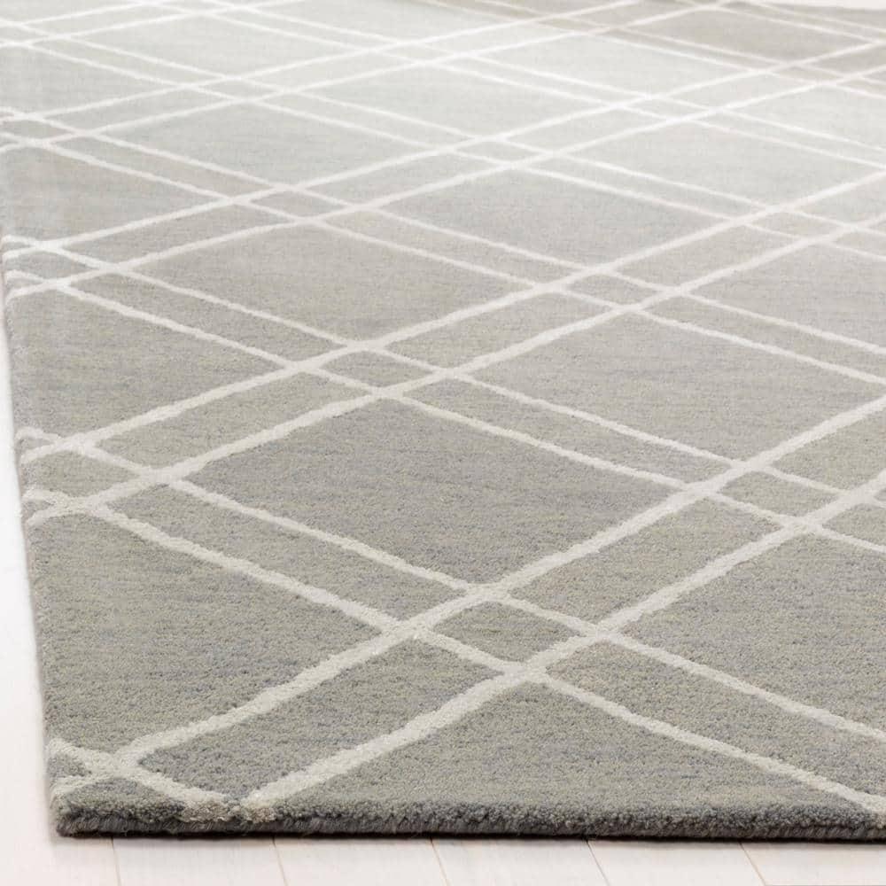 Himalaya HIM901 Handmade Accent Rug - 2'x3' - Grey/Silver - Safavieh
