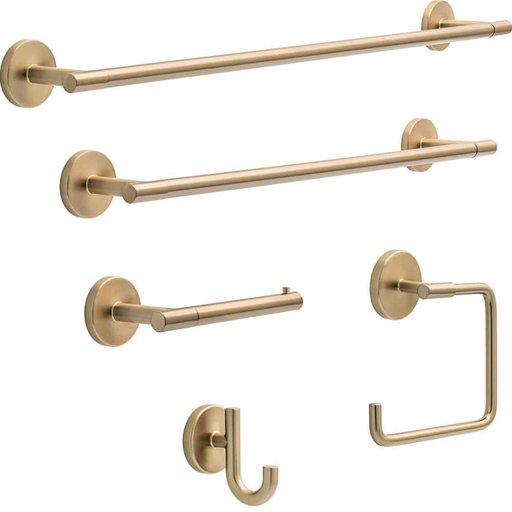 Delta Trinsic 18" Towel Bar, Champagne Bronze