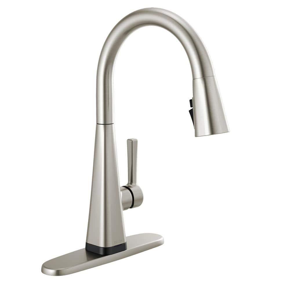 Lenta Pull Down Sprayer Touch Kitchen Sink Faucet, Touch Control Kitchen Faucet