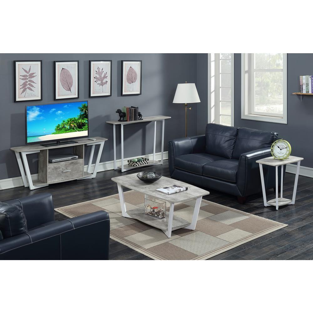 Convenience Concepts Graystone End Table, Multiple Finishes