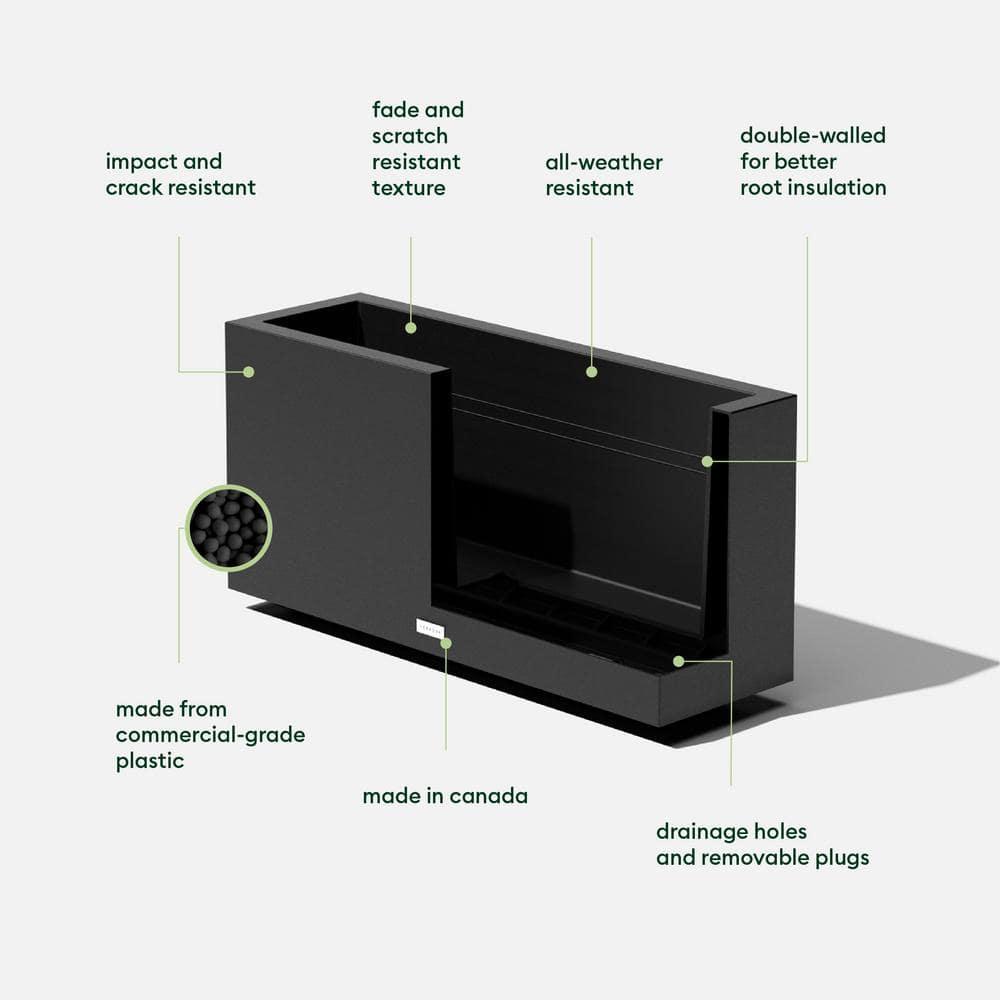 Block Series Long Box Planter
