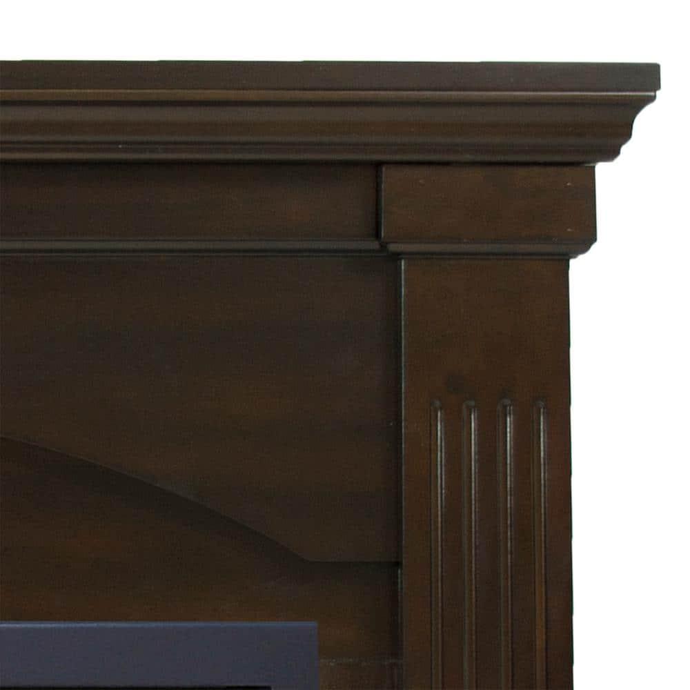 Pleasant Hearth 36 in. Natural Gas Compact Freestanding Tobacco Vent Free Fireplace 20,000 BTU