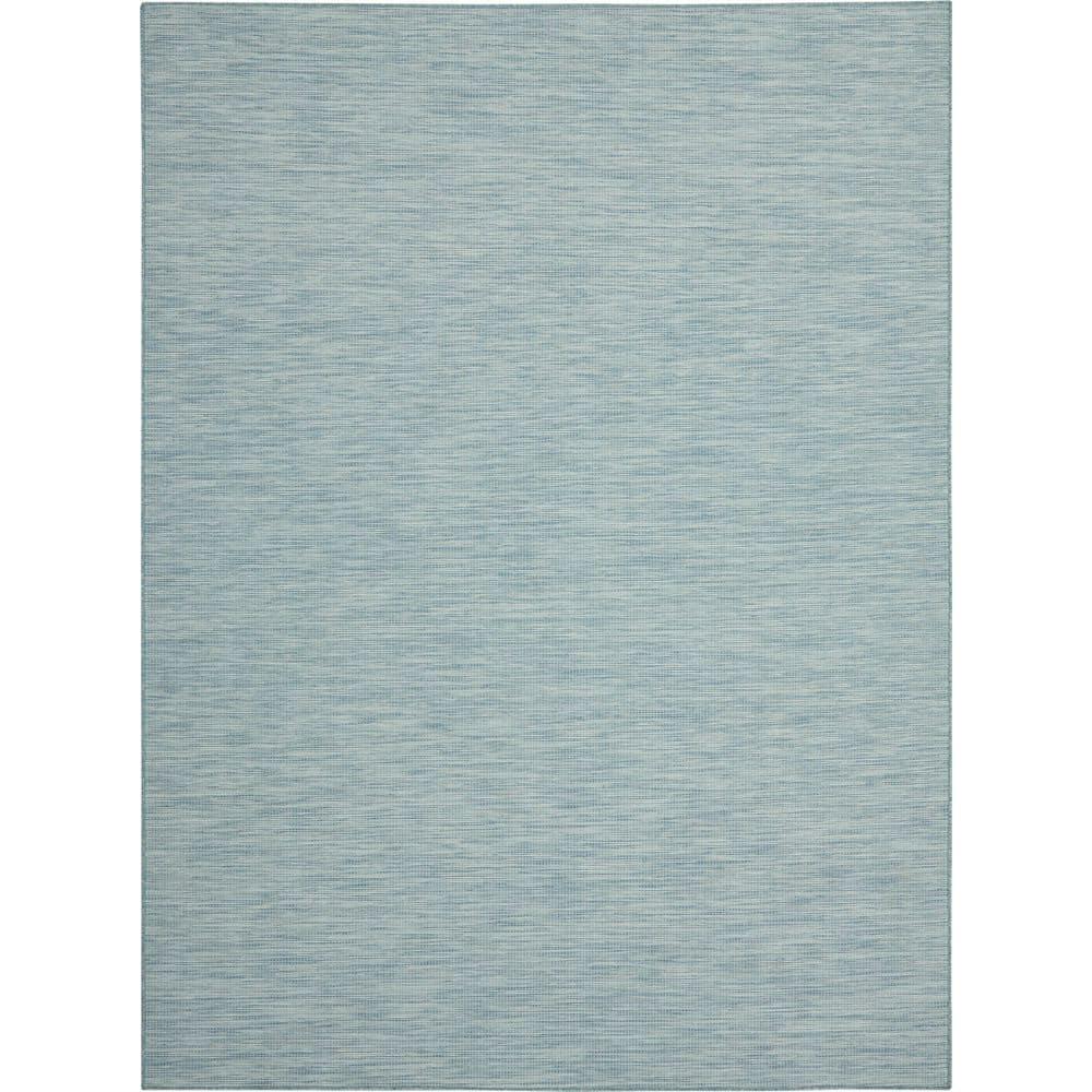 Nourison Positano POS01 Indoor/outdoor Area Rug - Aqua 7' x 10'