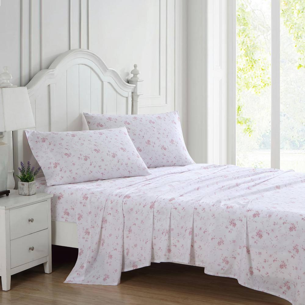 Laura Ashley Sateen Cotton Printed Sheet Sets & Reviews | Wayfair