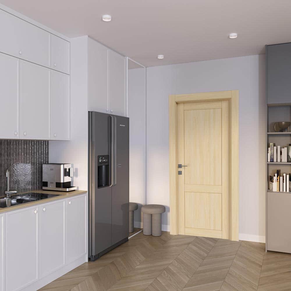 Belldinni Solid + Manufactured Wood Paneled Slab Door