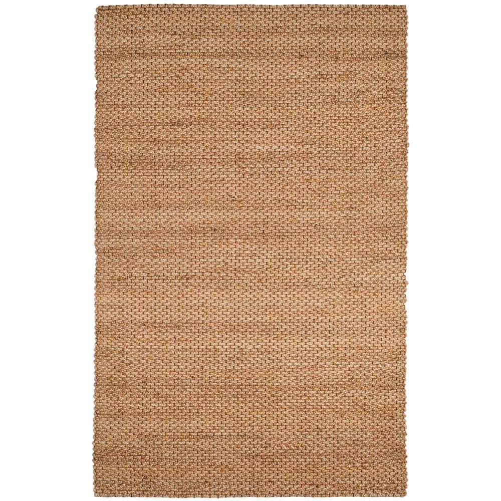 SAFAVIEH Natural Fiber Lillian Braided Jute Area Rug, Natural, 6' x 9'