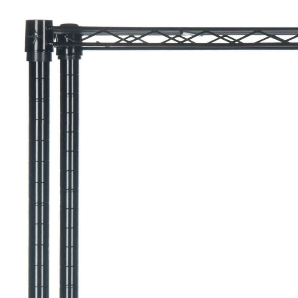 Alpha 5 Tier Shelving - Black - Safavieh