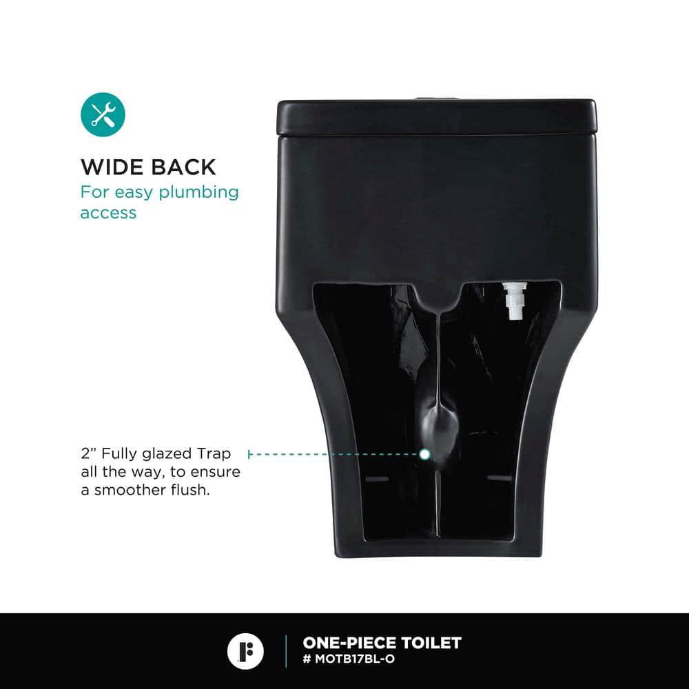 Fine Fixtures 1.6 GPF Comfort Height One-piece Toilet