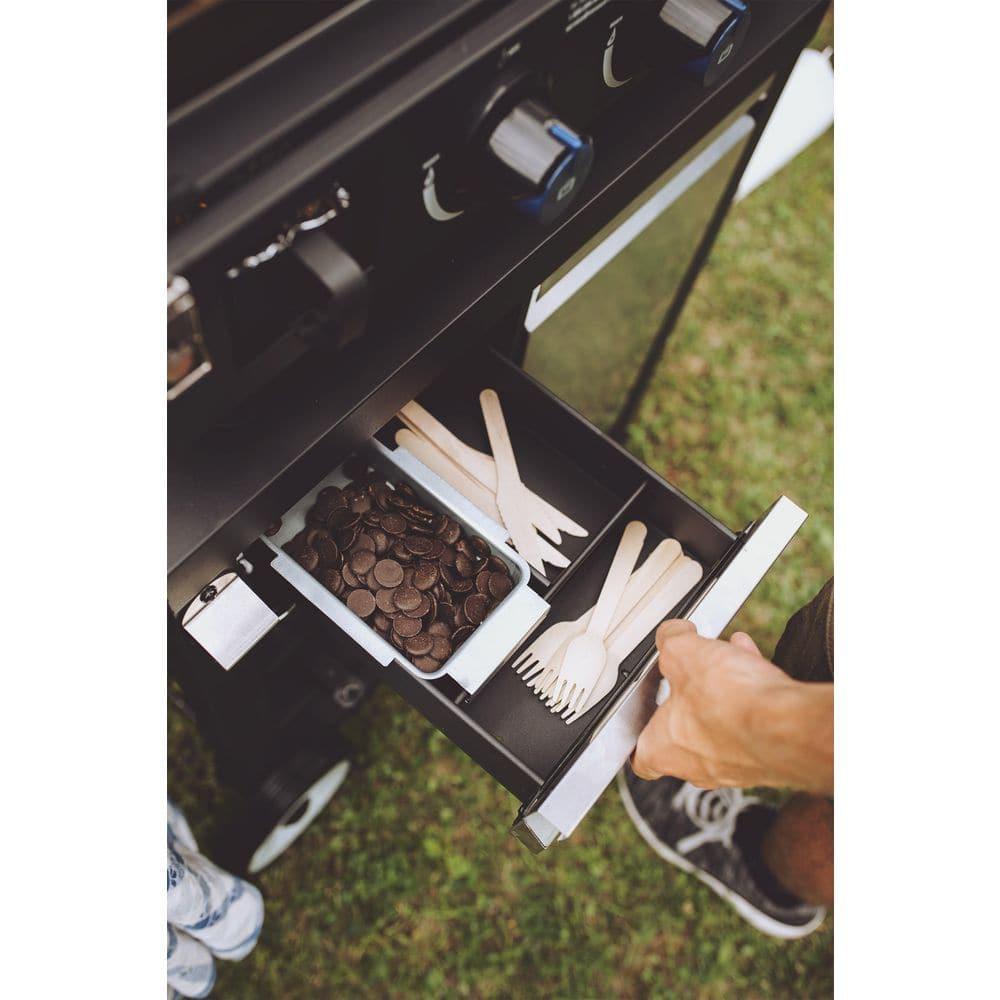 Razor Universal Rolling Prep Cart for Portable Outdoor Griddle and Grills