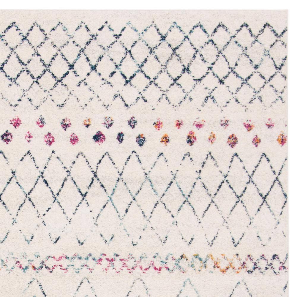 Madison 700 MAD798 Power Loomed Indoor Area Rug - Ivory/Dark Blue - 8'x10' - Safavieh