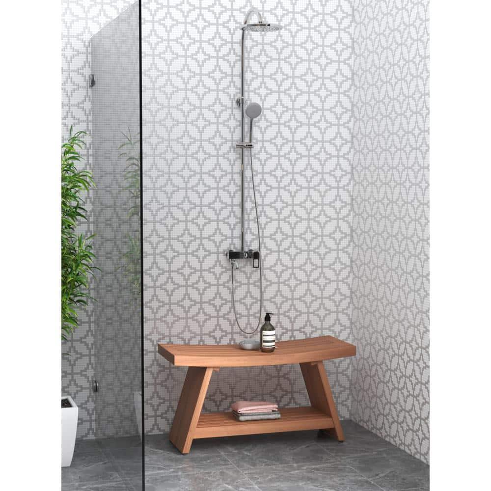 Aqua Teak Asia Teak Shower Bench
