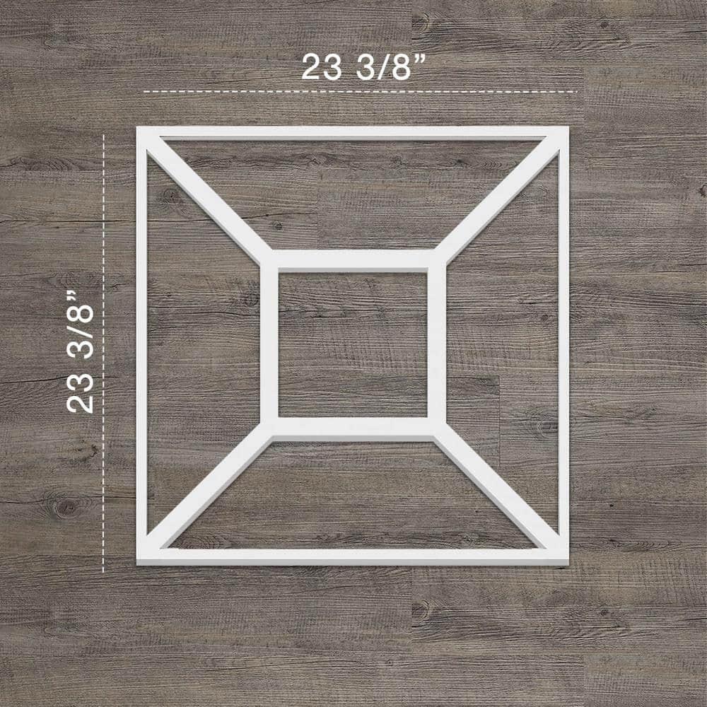 Marion Architectural Grade PVC Decorative Fretwork Wall Panels