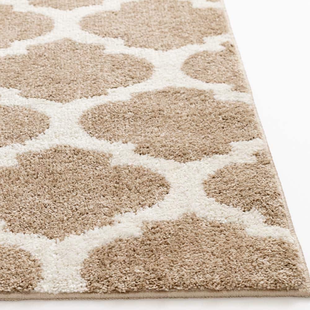 Rosdorf Park Daneshia Tahoe Shag Performance Geometric Rug