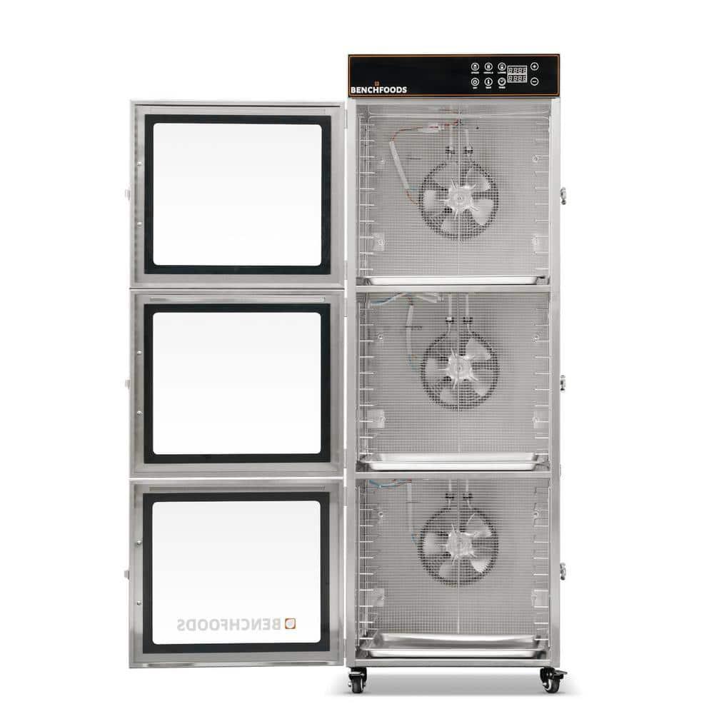 BenchFoods 3 Zone / 30 Tray / 53 sq.ft Tray Area / Premium Commercial Dehydrator