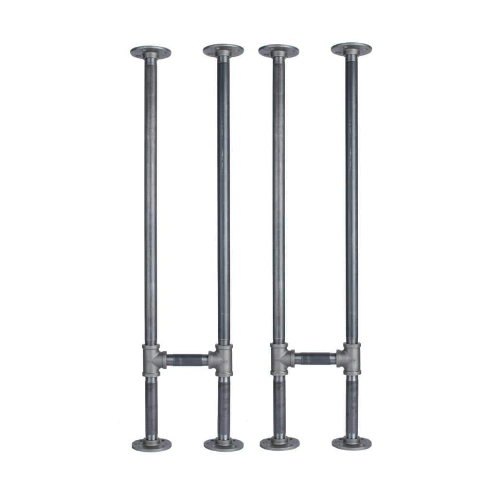 3/4 In H Pipe Leg Kit Console Table - 2 pack