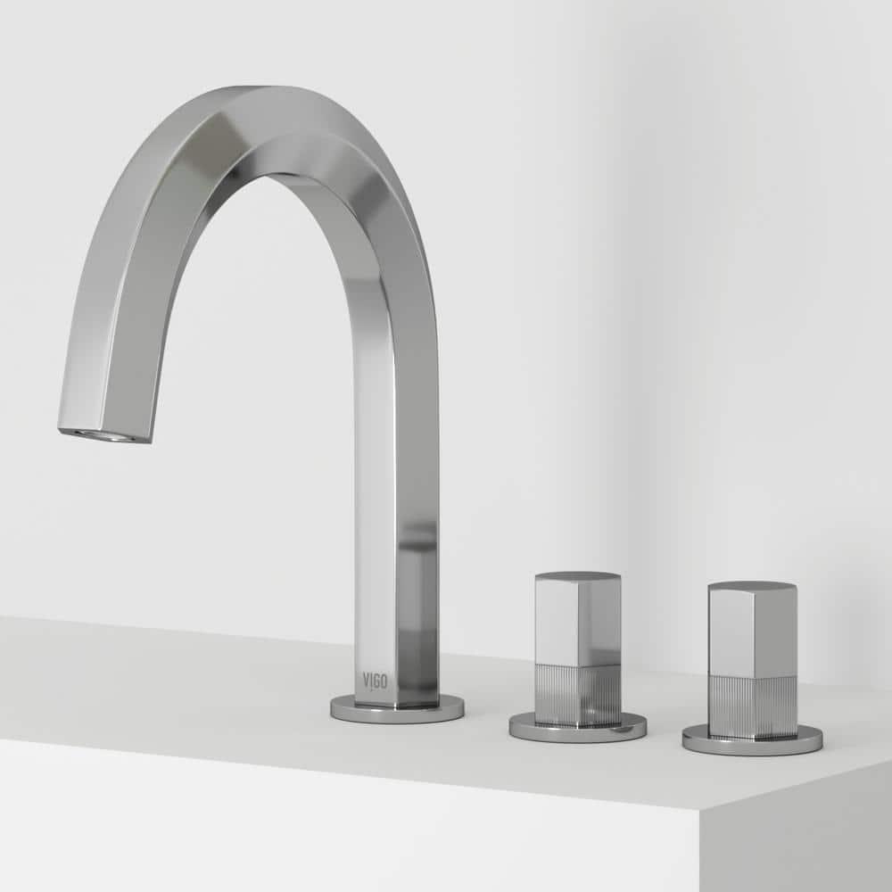 Hart 9" H Two Handle Widespread Bathroom Faucet